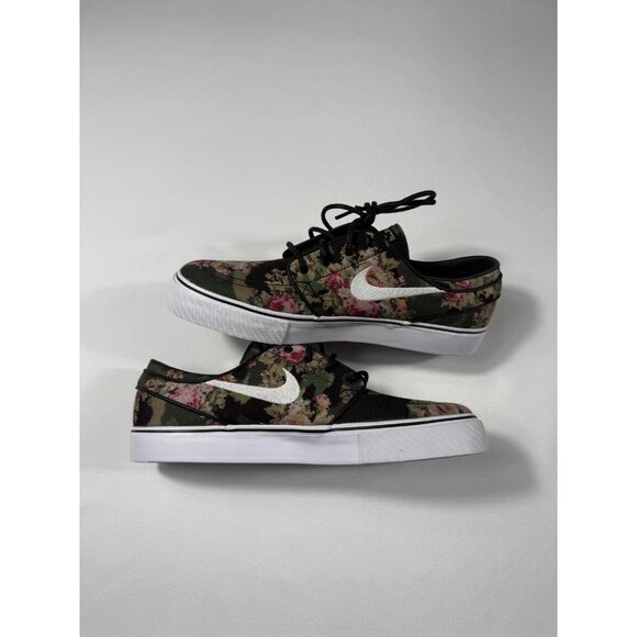 Nike SB Zoom Stefan Janoski Shoes Mens Size 9 Digi Floral Camo Canvas 482972-900 - Picture 3 of 12